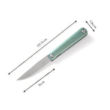 S35VN powder steel folding knife outdoor multifunctional titanium alloy handle ceramic bearing