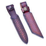 Knife Sheath Cowhide Scabbard Holster Knives Leather Holder Sheaths