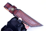 Knife Sheath Cowhide Scabbard Holster Knives Leather Holder Sheaths