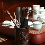 M390 Ghost Head tea knife skull head tea cone tea knife