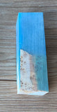 Kitchen chef knife handle material resin white shadow wood