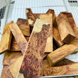 Vietnam yellow rosewood DIY Knife Handle Burdock Scar Gel Wood and Rosewood Knife Handle Material
