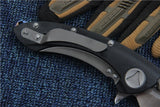 Tactical high-hardness D2 steel self-defense portable military knife with sharp edged field survival knife