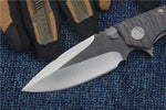 Folding knife D2 steel self-defense military knife outdoor survival knife wild sharp knife