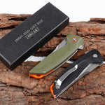 Folding knife multifunctional outdoor G10 handle camping survival folding knife