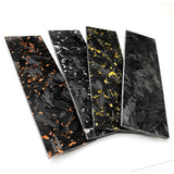 Broken carbon chaotic pattern carbon fiber new resin broken carbon composite tool handle material