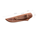 Knife Sheath Cowhide Scabbard Holster Knives Leather Holder Sheaths