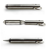 Stainless steel tactical pen survival lifesaving blast Whistle defensive pen whistle writing integrated