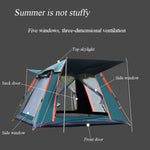 Fully automatic camping tent rainproof multi-person camping