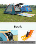 Fully automatic camping tent rainproof multi-person camping