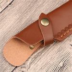 Knife Sheath Cowhide Scabbard Holster Knives Leather Holder Sheaths