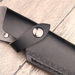 Knife Sheath Cowhide Scabbard Holster Knives Leather Holder Sheaths