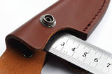 Knife Sheath Cowhide Scabbard Holster Knives Leather Holder Sheaths