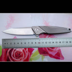 M390 steel titanium handle folding knife bearing tool outdoor folding knife gift knife collection knife