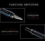 Titanium-plated multifunctional tactical pen