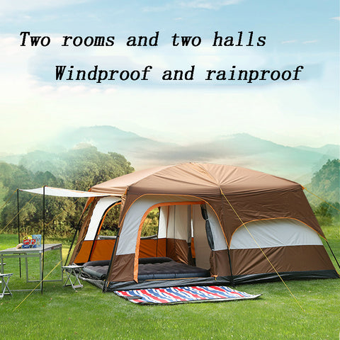 Two rooms one hall camping big tent